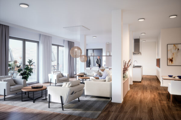 formgrafik 3d-visualisierung-einer-seniorenresidenz-generationenpark-lette